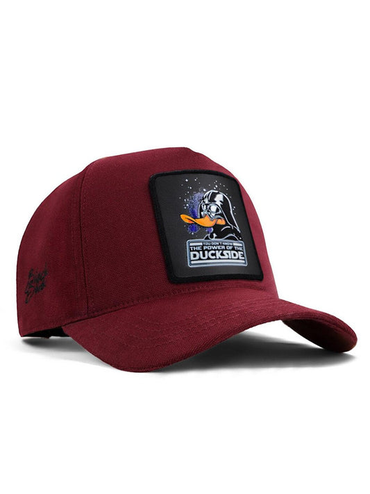 V1 Baseball Duckside - Unisex Claret Red Hat (Cap) with 1 Code Logo