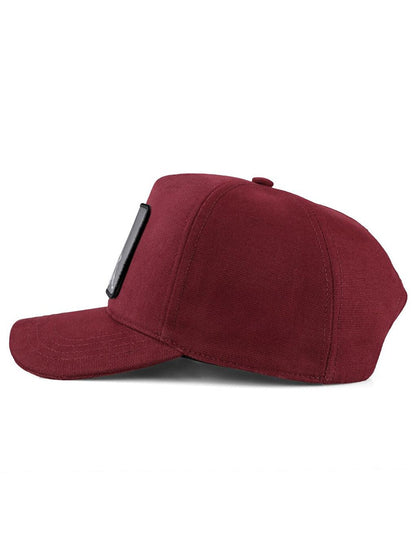 V1 Baseball Duckside - Unisex Claret Red Hat (Cap) with 1 Code Logo