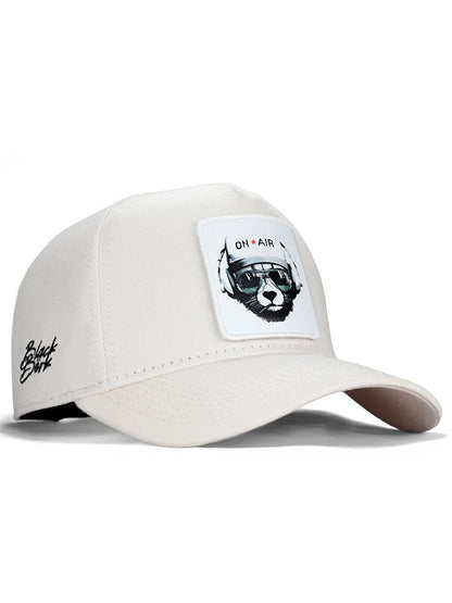 V1 Baseball Bear - 1 Unisex Beige Hat (Cap) with Code Logo