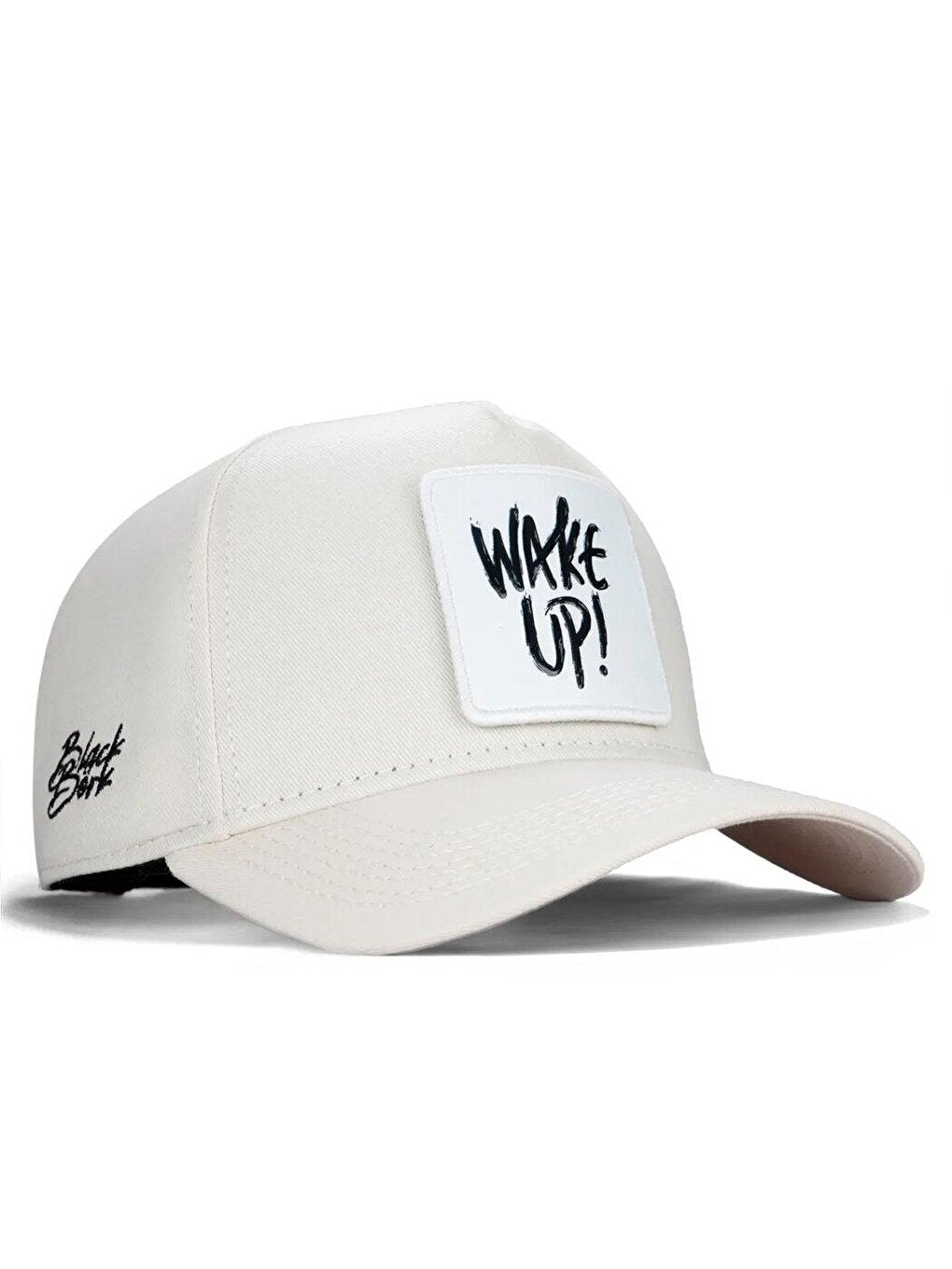 V1 Baseball Wake Up - Unisex Beige Hat (Cap) with 1 Code Logo