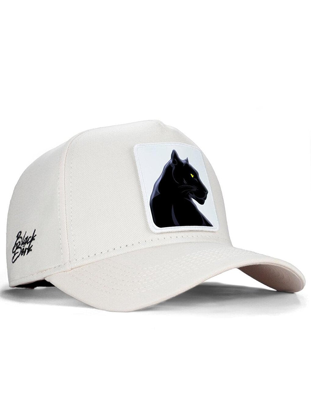 V1 Baseball Panther - Unisex Beige Hat (Cap) with 1 Code Logo