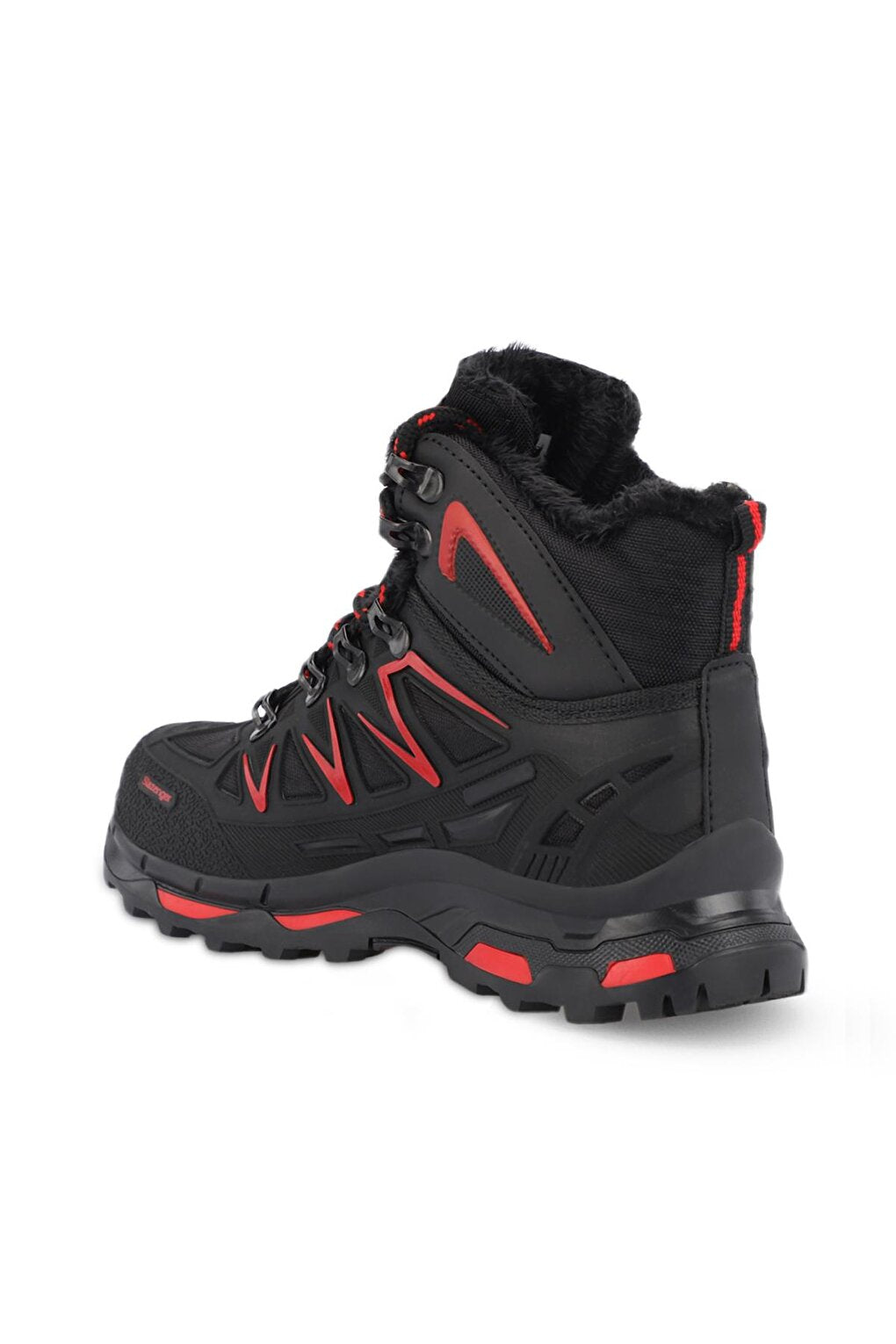 HARDEEP Unisex Kids Boots Black / Red