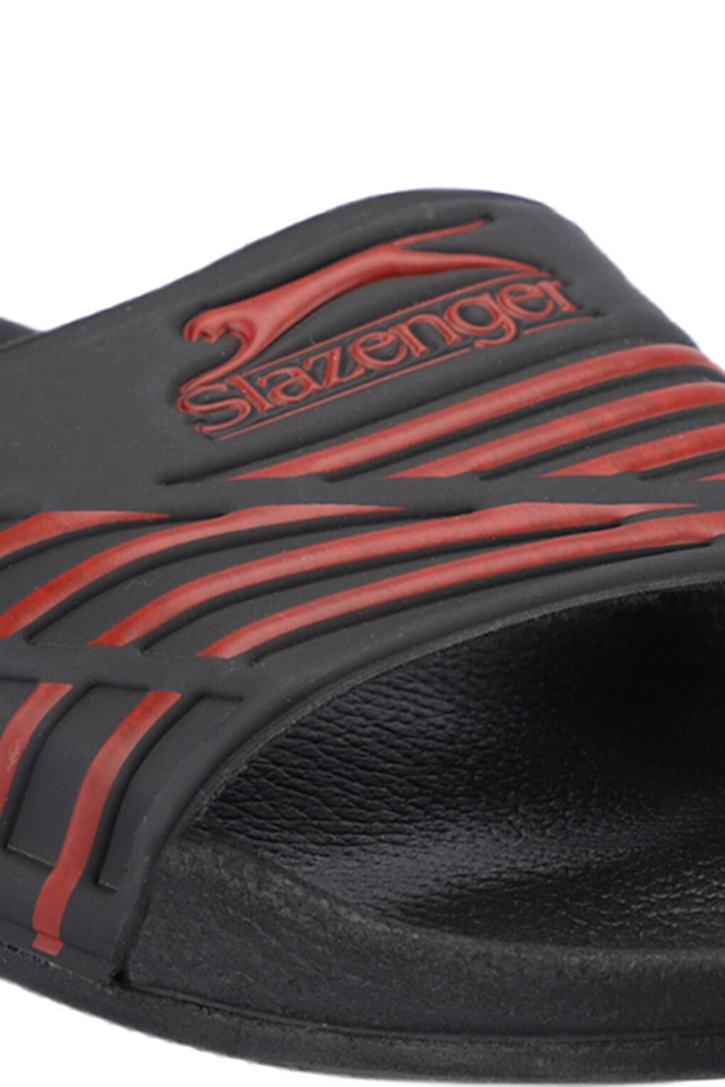 FION Men's Slippers Black / Red