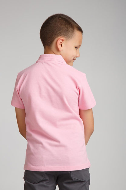 Kids Polo Neck Basic Short Sleeve Boys' T-Shirt