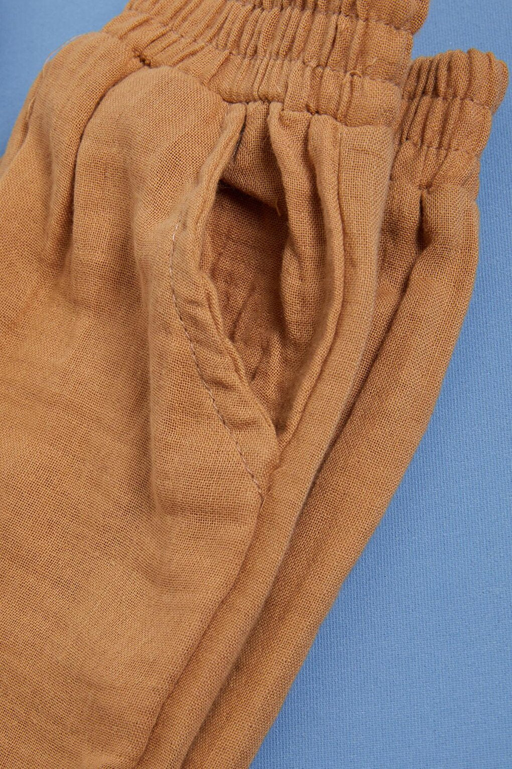 Brown Hooded Boy's Summer Suit