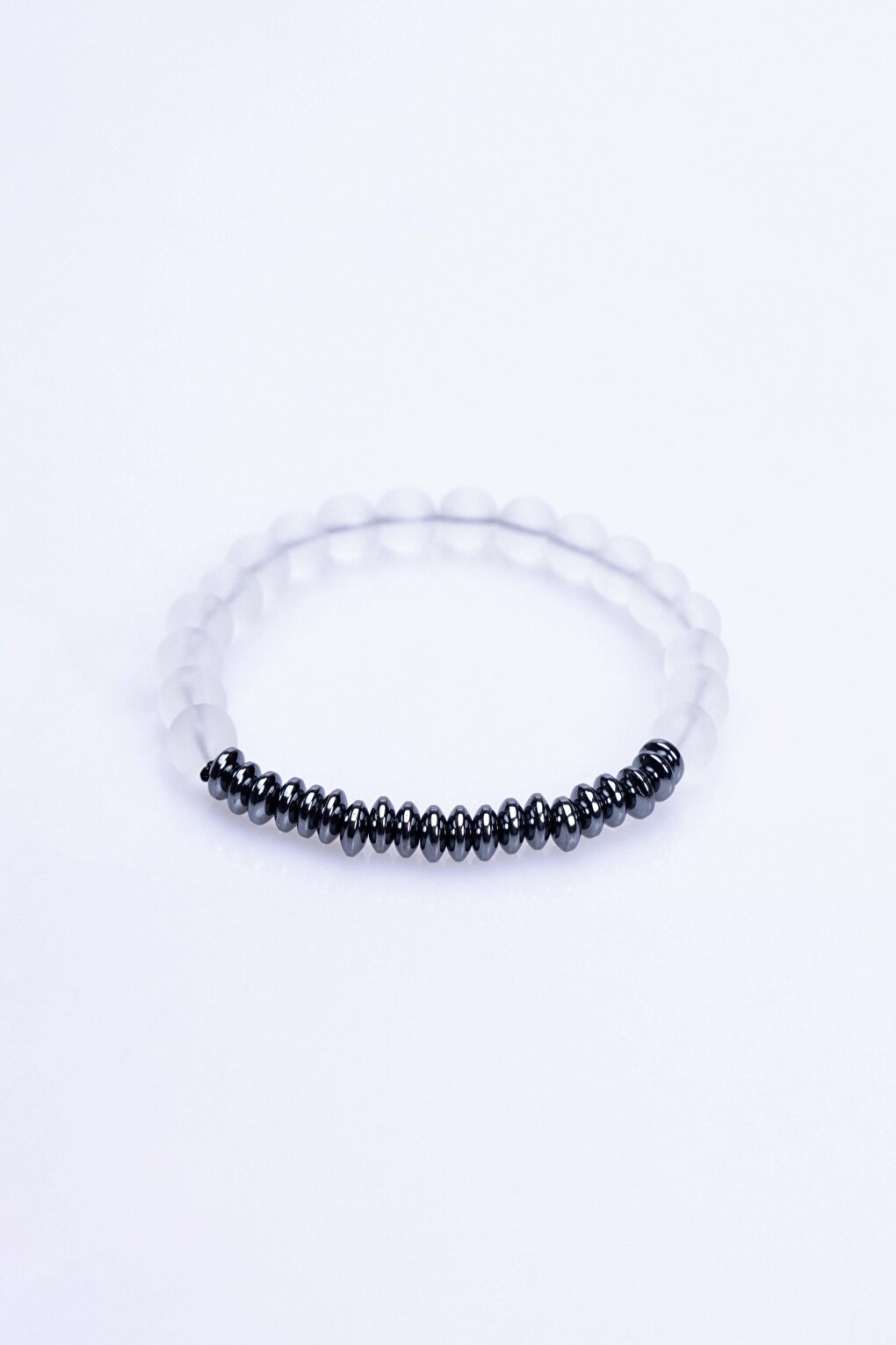 Natural Stone Black UniSex Bracelet