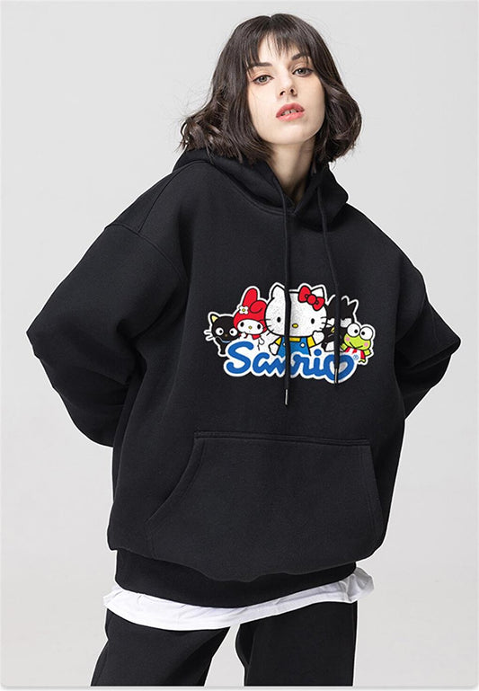 Sanrio Black Hooded Sweatshirt