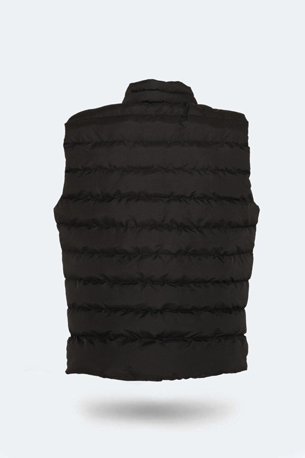 HELEN Plus Size Men's Puffer Vest Black