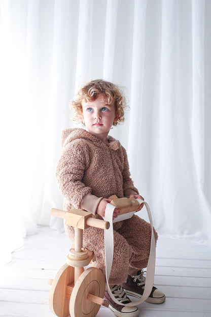 Children's Jumpsuit - Caramel Plush Children's Jumpsuit