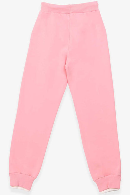 Girls' Sweatpants Printed Powder (Age 10)