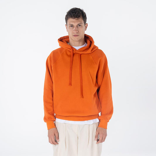 Pina Men's Orange Hooded Oversize Sweatshirt Hoodie