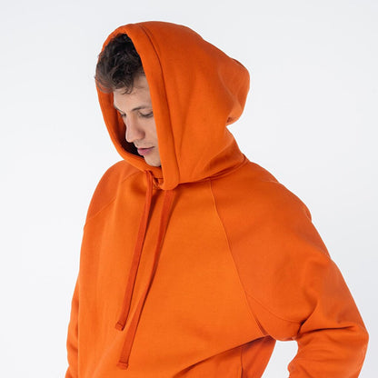 Pina Men's Orange Hooded Oversize Sweatshirt Hoodie