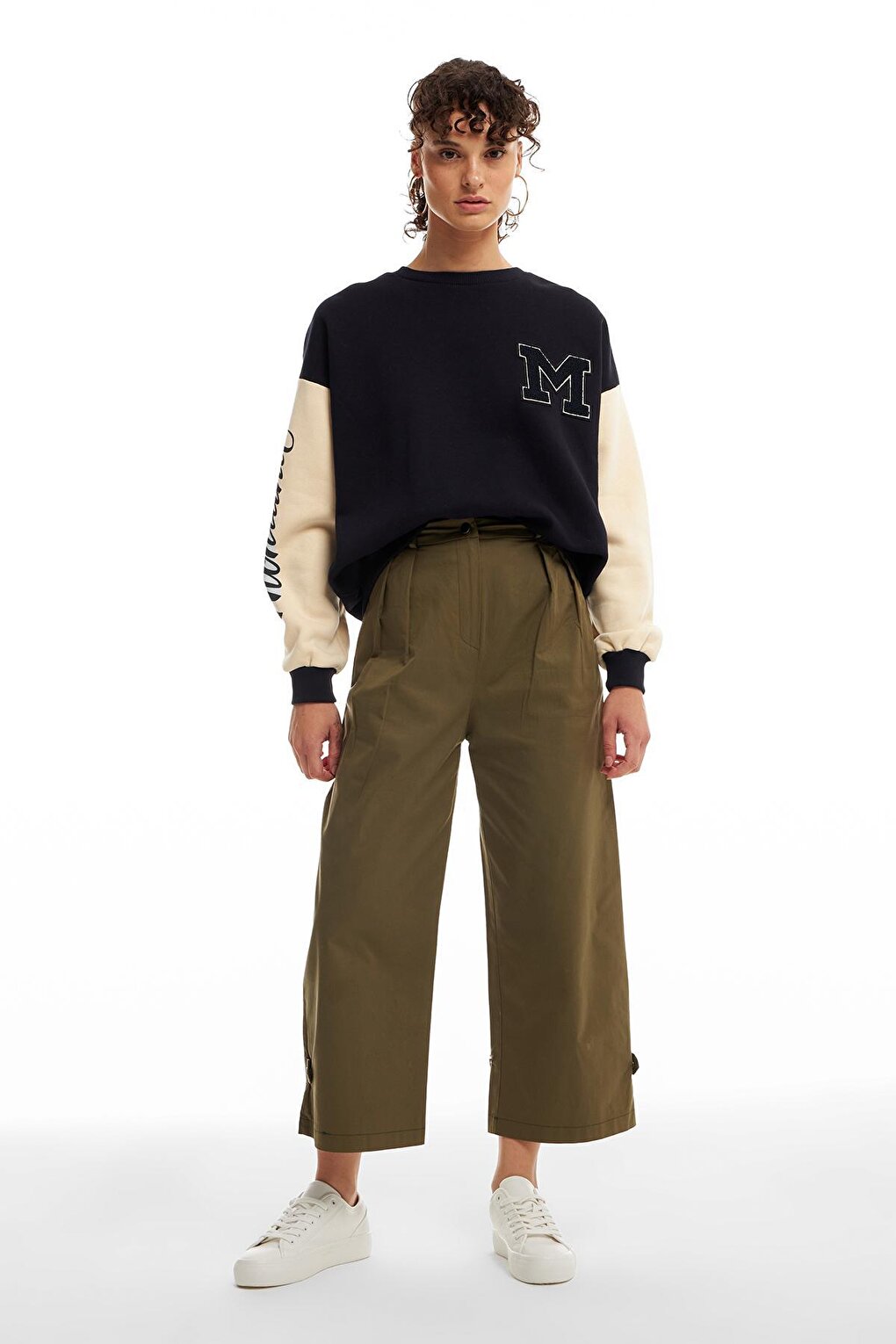 Snap-Cut Trousers Khaki