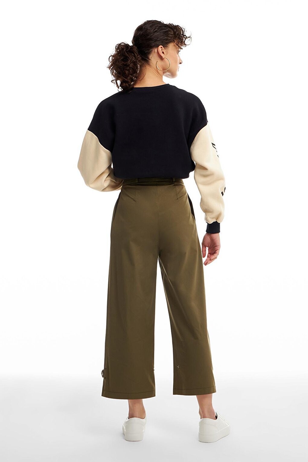 Snap-Cut Trousers Khaki