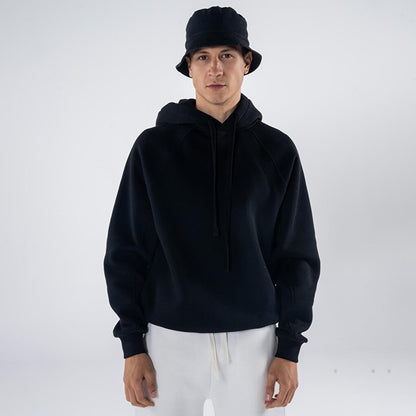 Pina Men's Black Hooded Oversize Sweatshirt Hoodie