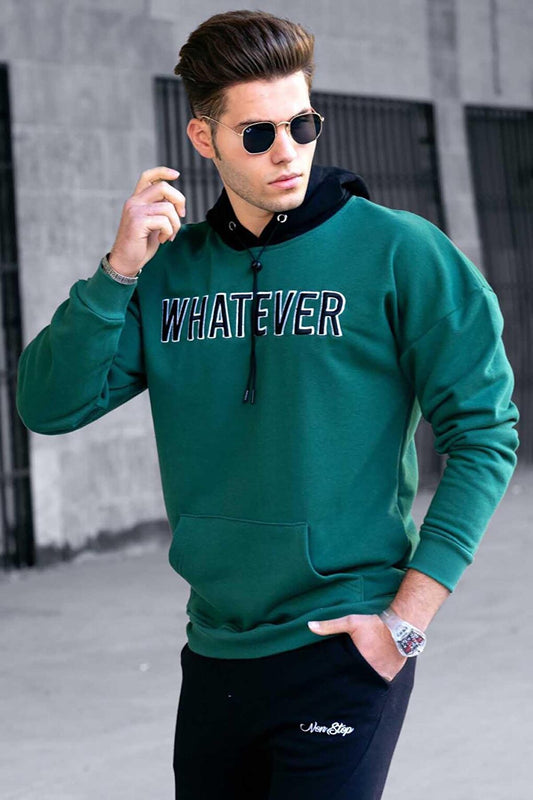 Green Hooded Sweatshirt 4774