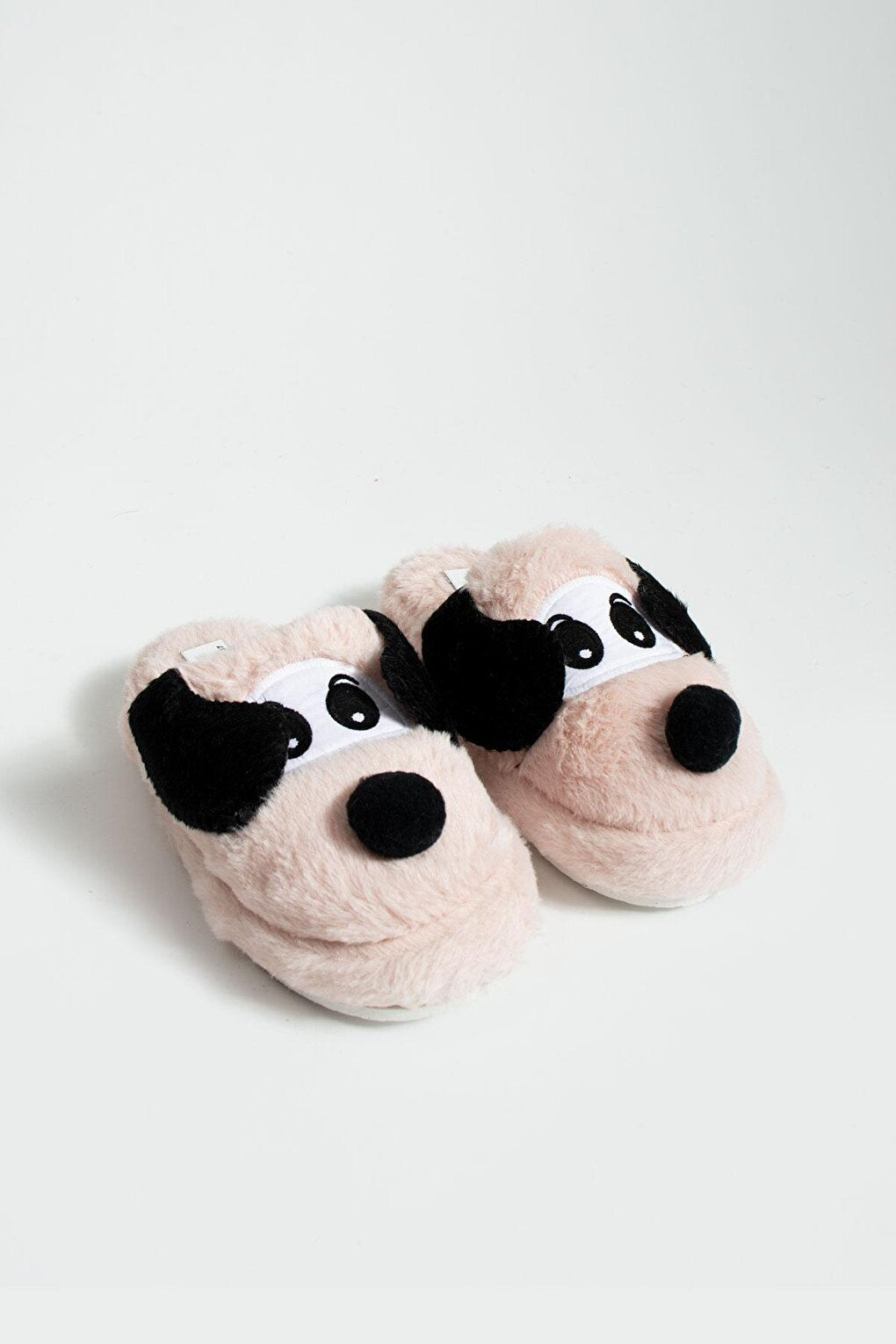 Cute Dog Silent Sole Plush Women Home Slippers P01-29-23