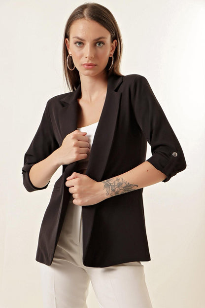 0672 Blazer Jacket - Black