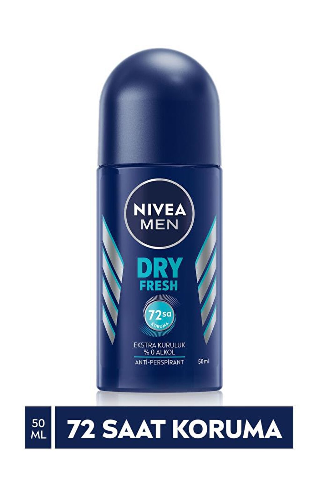 Men's Roll On Deodorant Dry Fresh 72 Hours Anti-Perspirant Protection, 50 ml