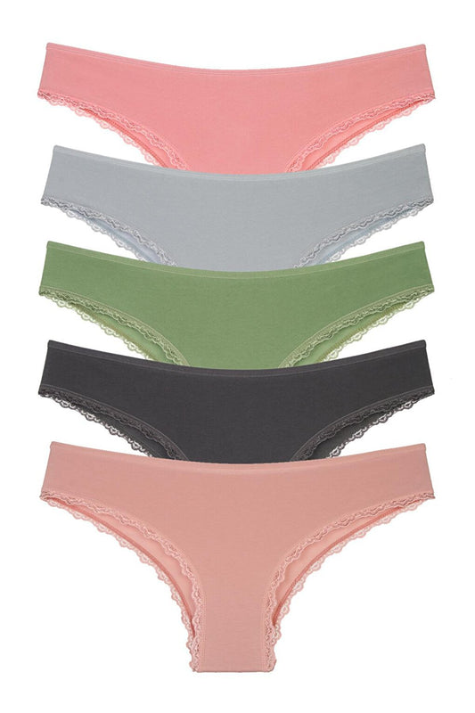 Women's Panties 5 Pack Brazillian