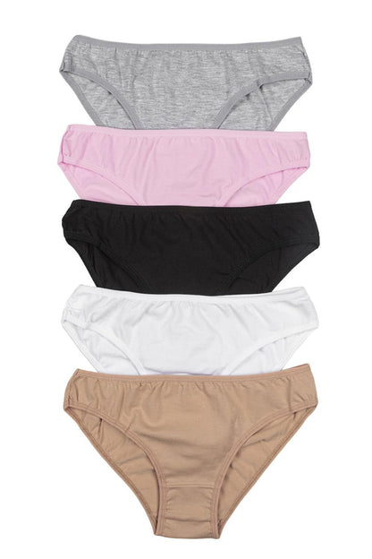 Women's Panties 5 Pack Lycra