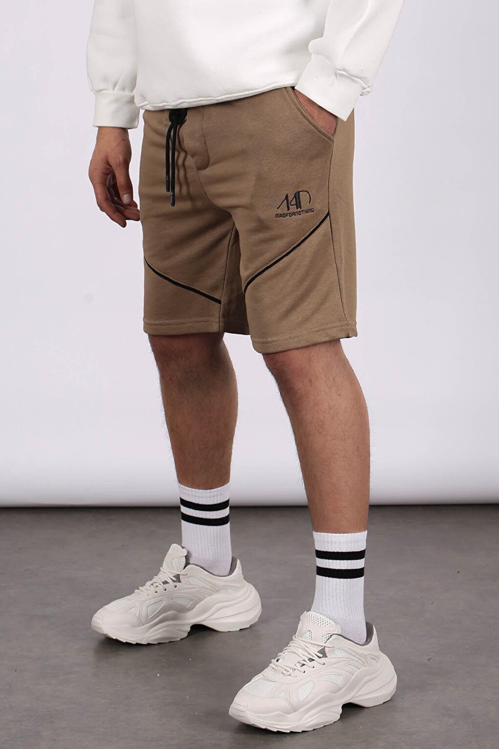 Brown Men's Regular Fit Shorts 5401