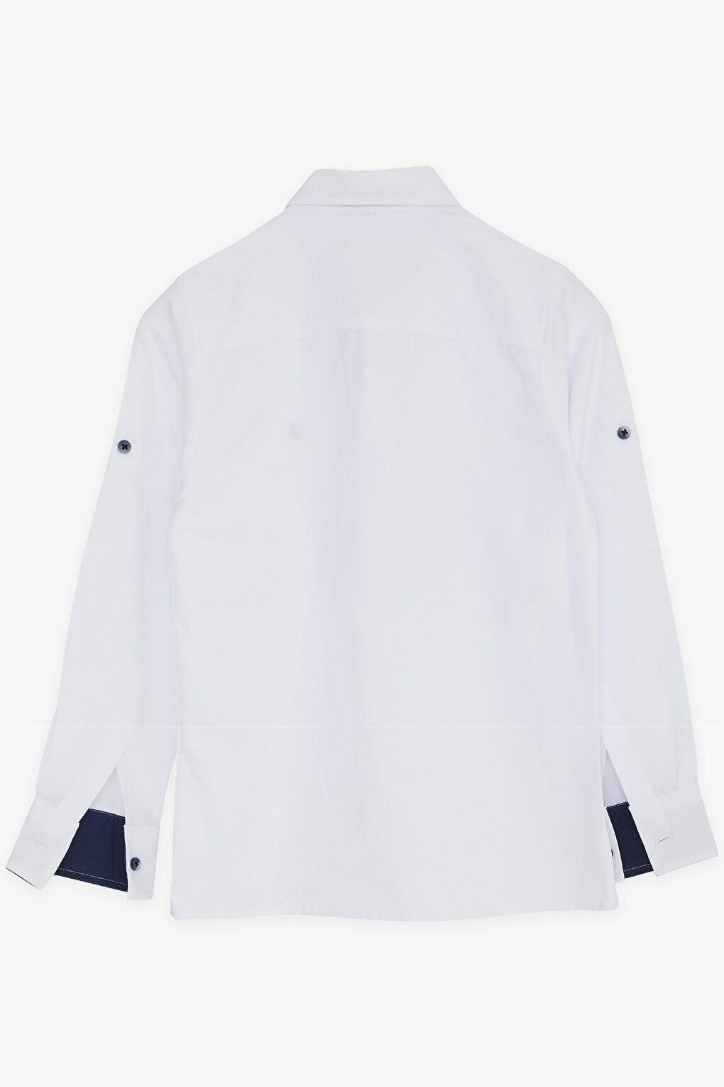 Boy's Shirt White with Bow Tie (Ages 8-12)