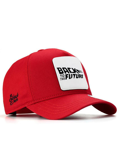 V1 Baseball Back To Future - 1 Unisex Red Hat (Cap) with Code Logo