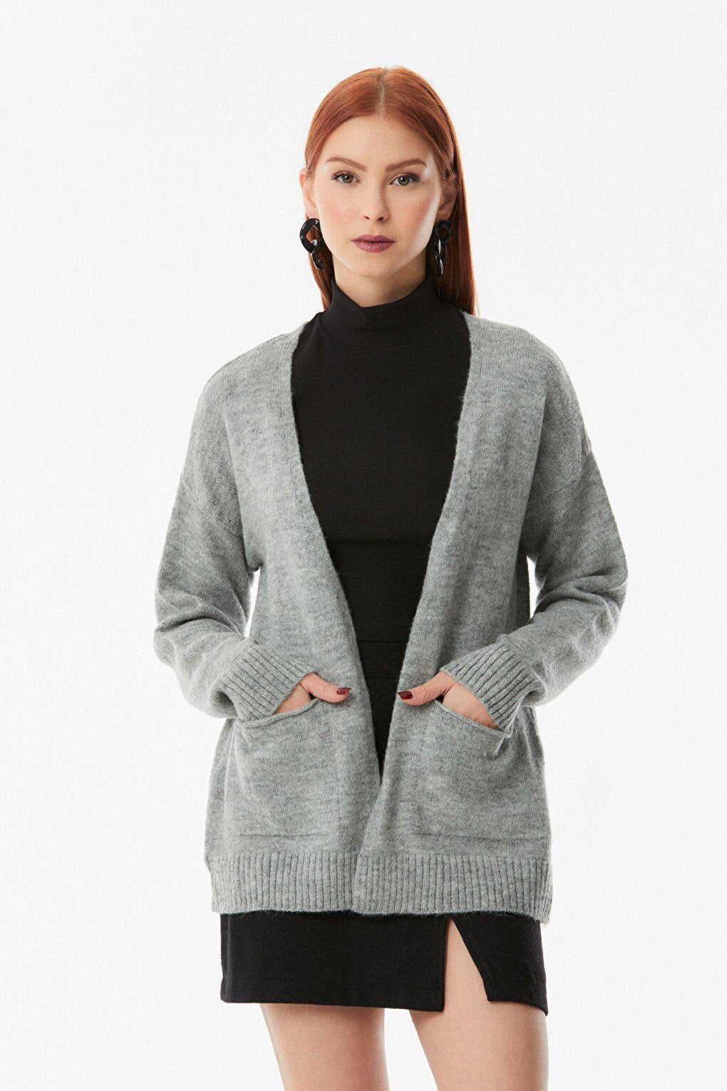 Pocket Shawl Collar Cardigan