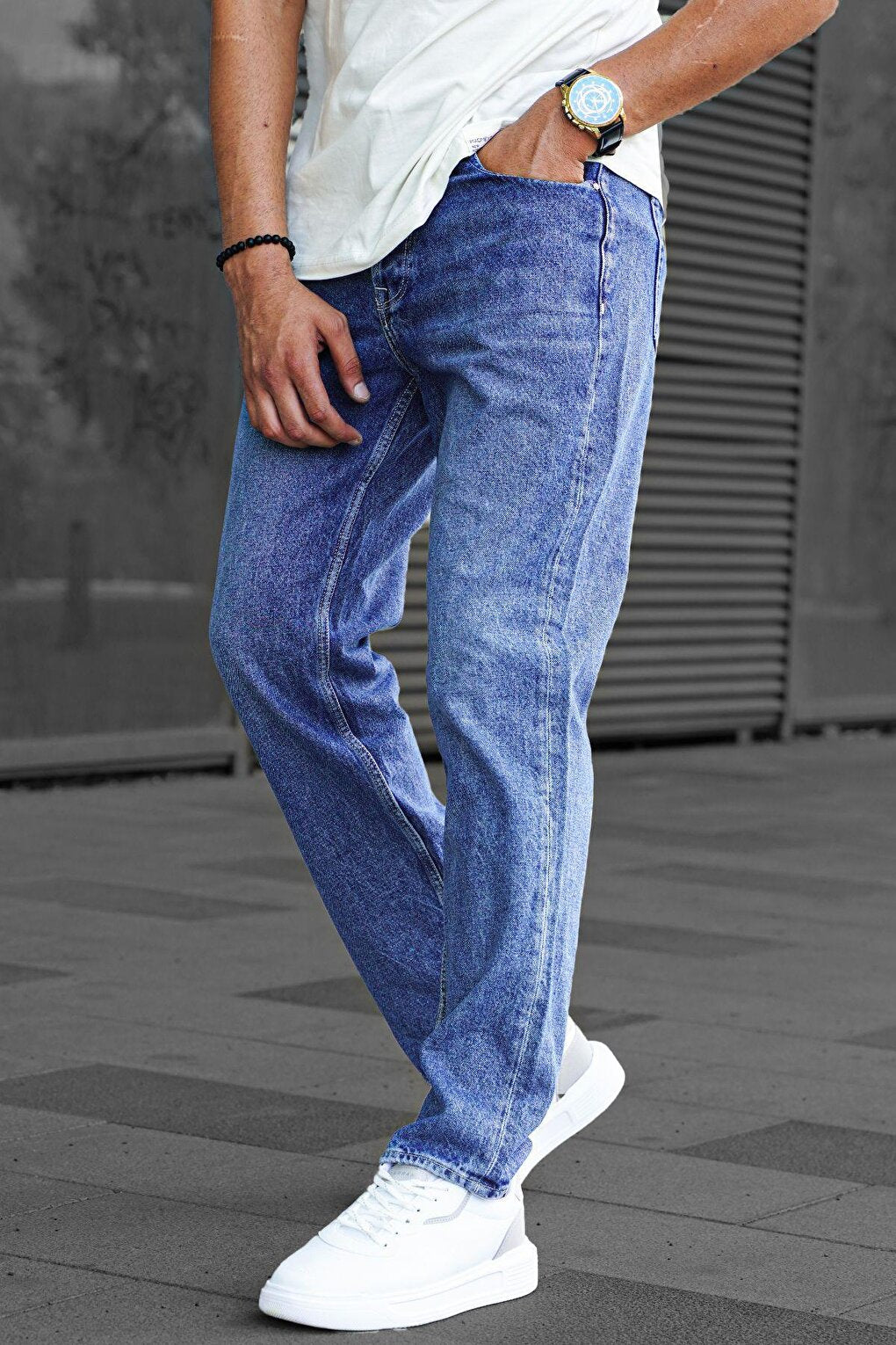 Men's Blue Baggy Premium Jean 6841