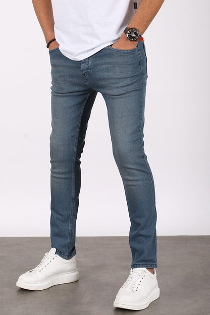 Men's Blue Skinny Fit Jean 5679