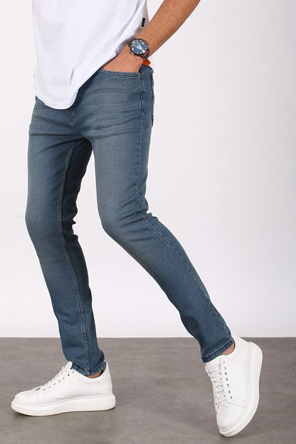 Men's Blue Skinny Fit Jean 5679