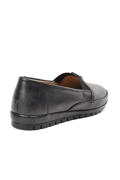 141 Black Comfort Genuine Leather Women's Casual Shoes