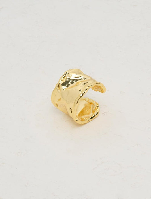 Gold Stylish Adjustable Ring