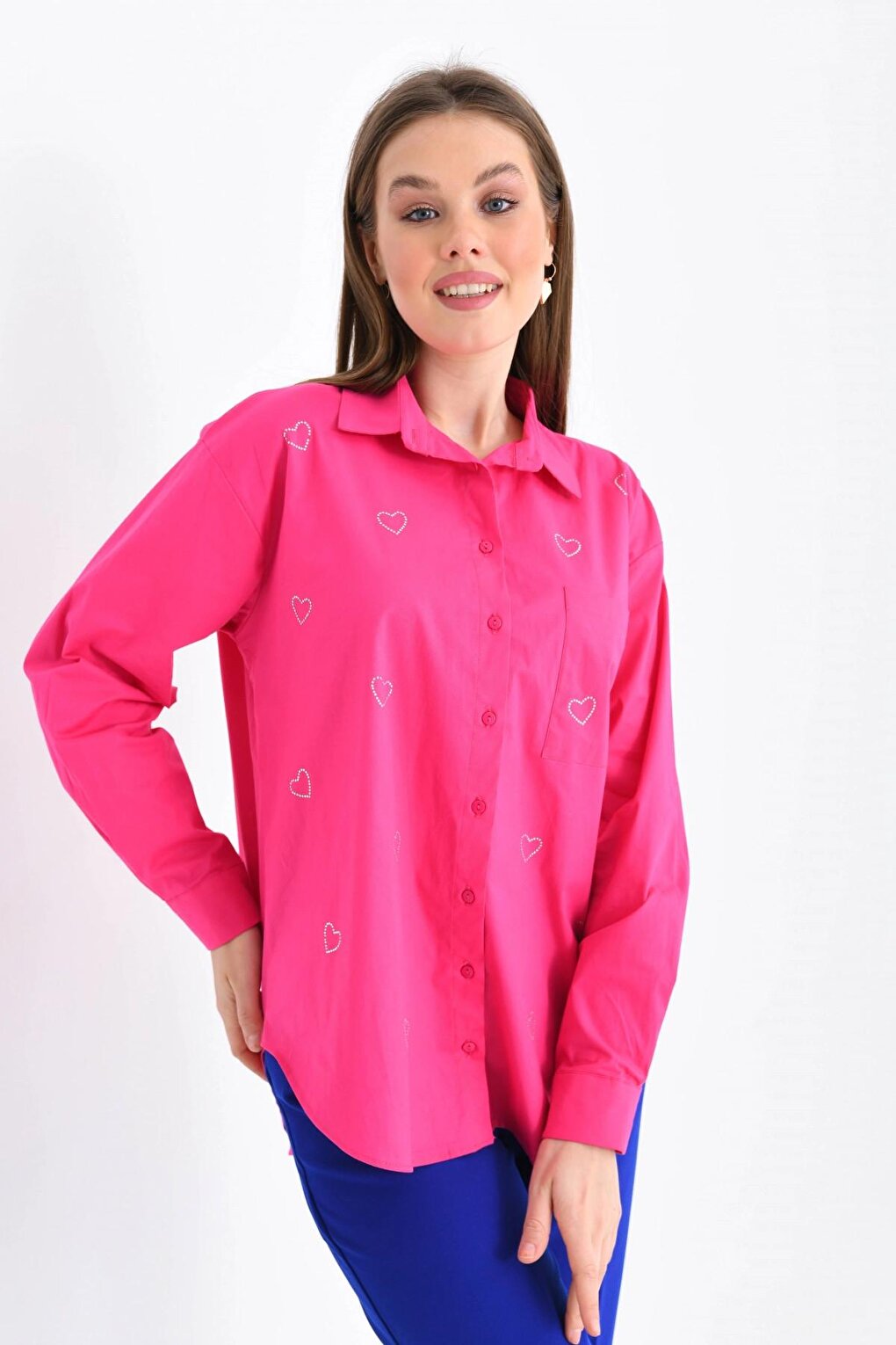 Heart Fuchsia Shirt