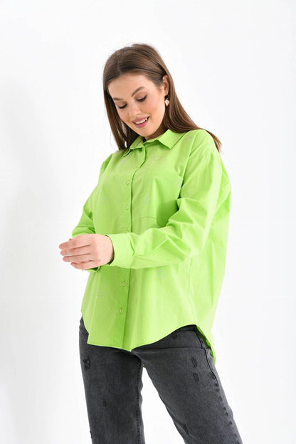 Light Green Women's Shirt