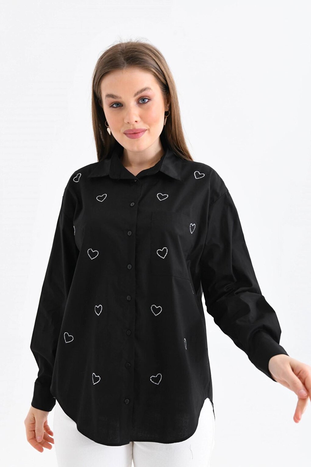 Black Heart Women's Shirt