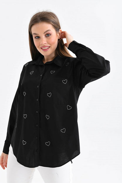 Black Heart Women's Shirt