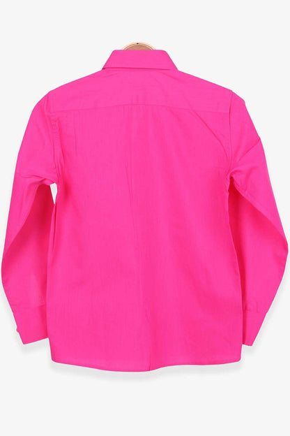 Boy's Shirt Basic Pink (Age 8-13)