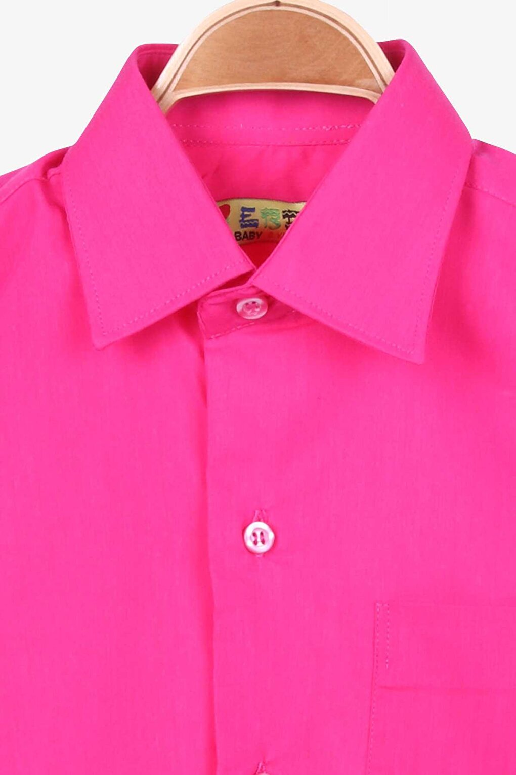 Boy's Shirt Basic Pink (Age 8-13)