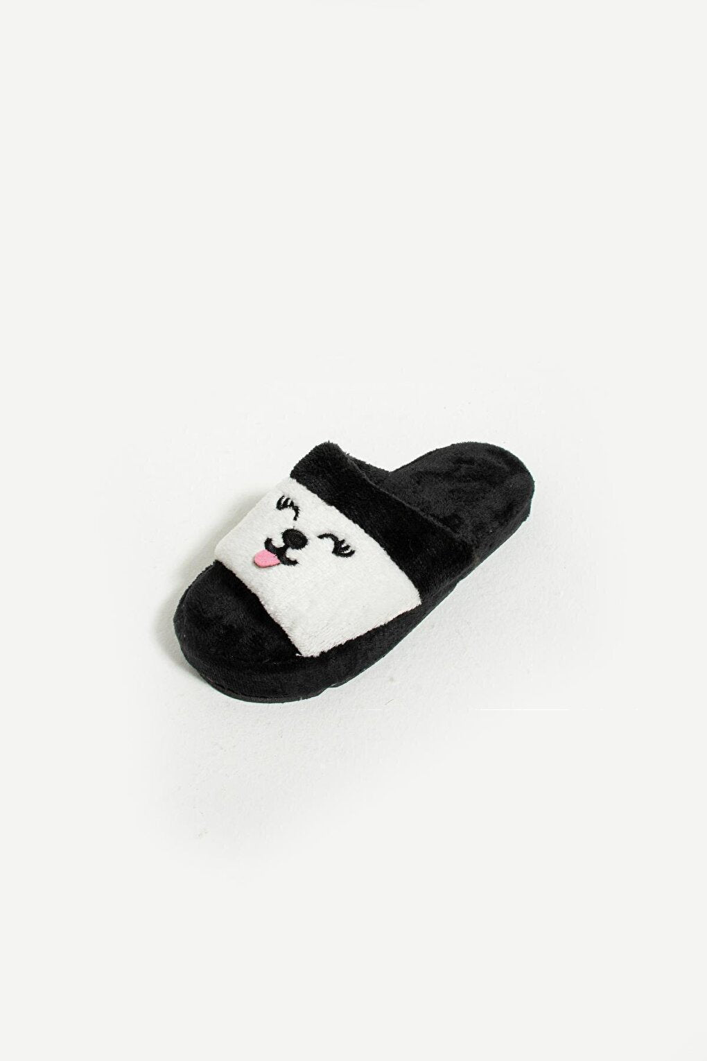 Women's Thermo Sole Fleece Home Slippers with Kitty 001-15-21