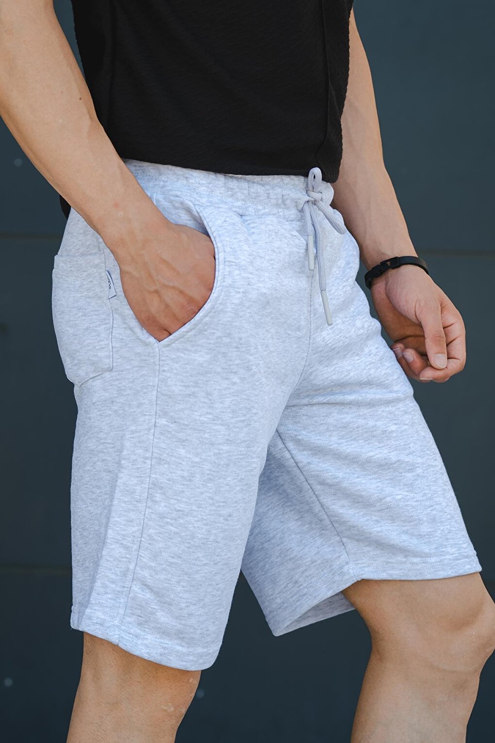 Palmiro Woven Basic Men's Bermuda Shorts