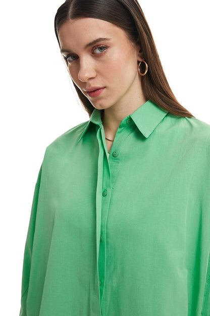 Oversize Shirt Apple Mint