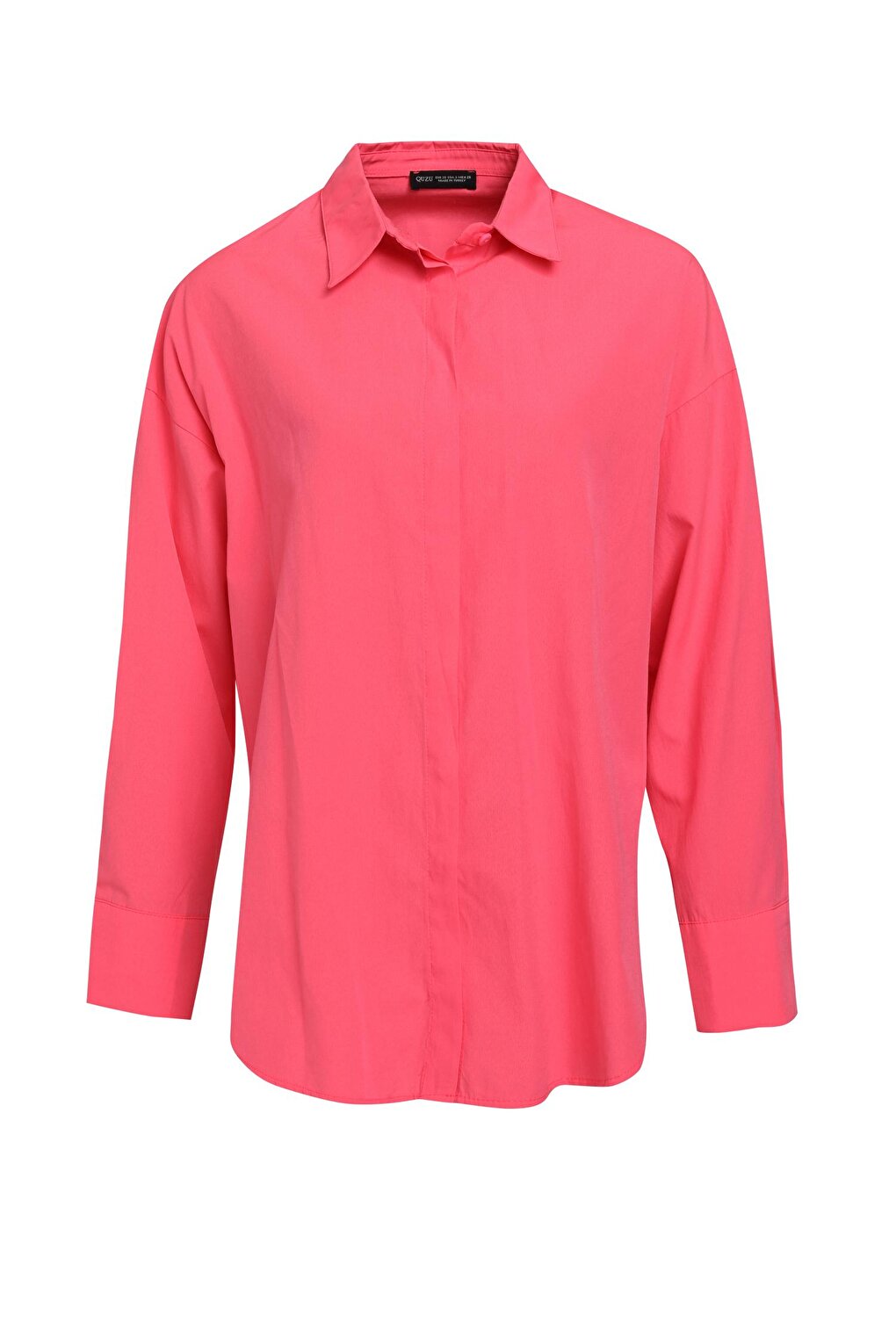 Oversize Shirt Neon Pink