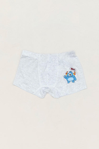 Printed Boy's 3-Piece Boxer