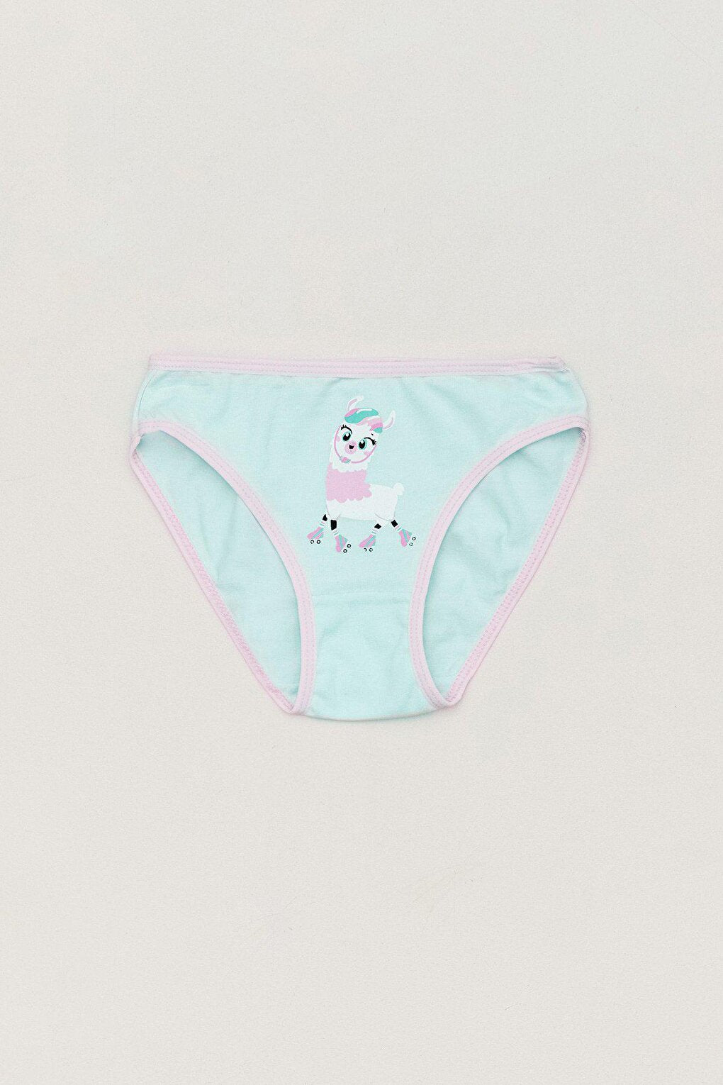 Printed Girl's 3-Piece Panties