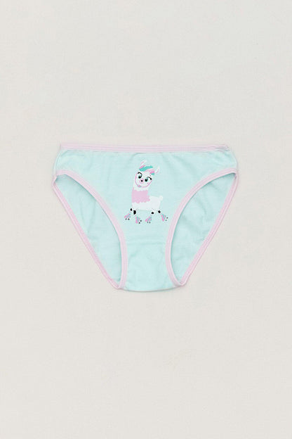 Printed Girl's 3-Piece Panties