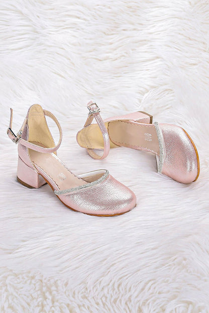 771 Vakko Stone Girl's 5 Cm Heeled Sandals Shoes