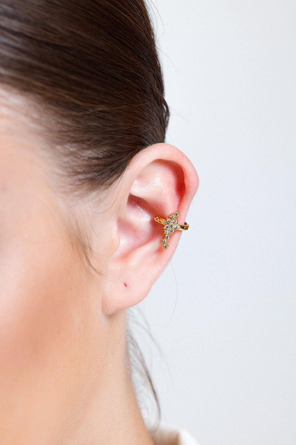 Women's Gold Constellation EarCuff Earring