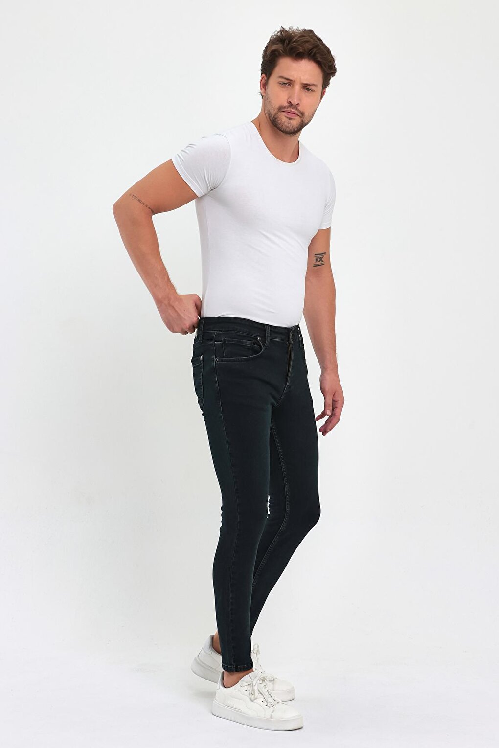 Men's Jean Trousers Super Skinny Tiger 029